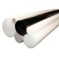 PA 6 (Nylon) Extruded Rod White Black