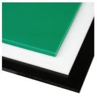 PE-UHMW Sheet Green White Black
