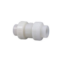 PVDF Ball check valve socketed