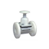PP PVDF Diaphragm Valve Flanged