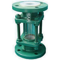 PTFE Lined Sight Glass Valve