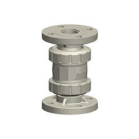 PPH Non Return Valve Flanged