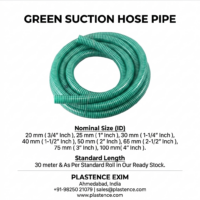 GREEN SUCTION HOSE PIPE
